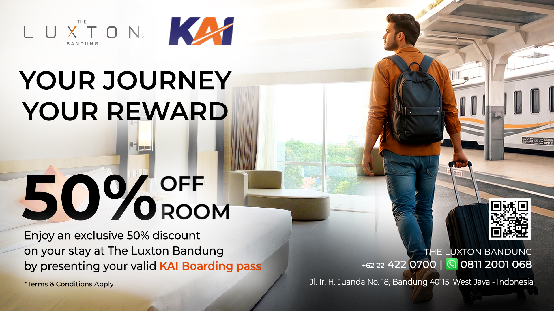 PROMO THE LUXTON BANDUNG X KAI